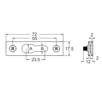 Keepers Sliding Door