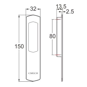 Recessed Handle V Series1