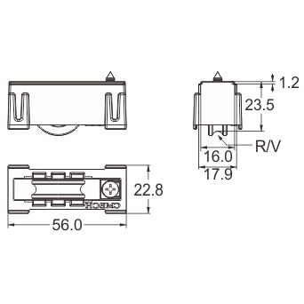 Bánh xe trượt đơn Single Roller B13 2 Single Roller1