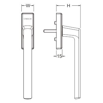 Spindle Drive Handle Type SD1 1